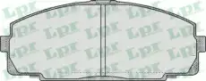Тормозные колодки дисковые LPR 05P577
