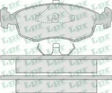 Тормозные колодки дисковые LPR 05P678