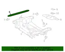Leaf Spring !Front \15>23 MB Sprinter 1500 2.0L L4 906 321 18 03
