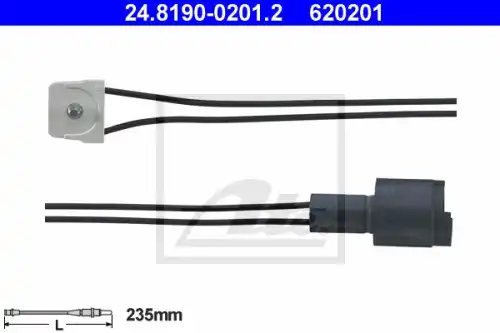 Датчик тормозных колодок ATE 24.8190-0201.2
