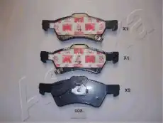 Тормозные колодки дисковые ASHIKA 50-00-002