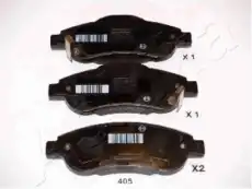 Тормозные колодки дисковые ASHIKA 50-04-405