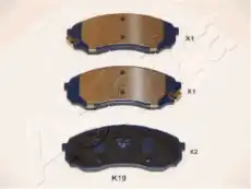 Тормозные колодки дисковые ASHIKA 50-0K-019