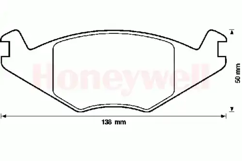 колодки дисковые торм. перед. VW 571315S STOP