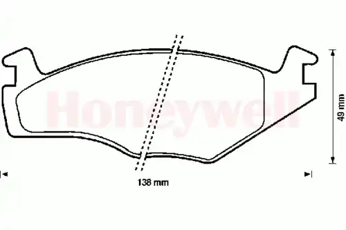 колодки дисковые торм. перед. VW 571317S STOP