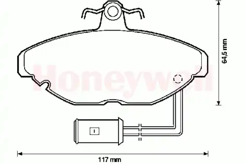 колодки дисковые торм. перед. Rov 571401S STOP