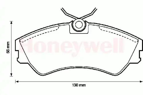 колодки дисковые торм. перед. VW 571460S STOP