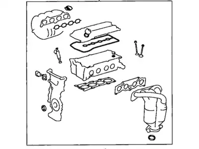 GASKET KIT, ENGINE 0411220161 TOYOTA / LEXUS