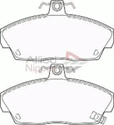Тормозные колодки дисковые COMLINE CBP3232