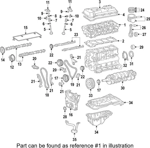 HEAD SUB-ASSY, 1110175241 TOYOTA / LEXUS