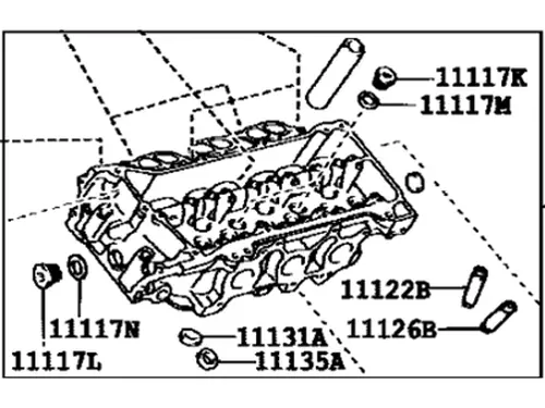 HEAD 11102-59085 TOYOTA / LEXUS