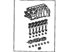 BLOCK ASSY, SHORT 1140049088 TOYOTA / LEXUS