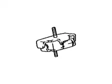 INSULATOR, ENGINE 1236161031 TOYOTA / LEXUS
