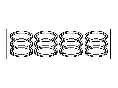 RING SET, PISTON 1301128260 TOYOTA / LEXUS