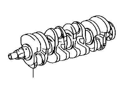 CRANKSHAFT SUB-ASSY 13401-0D050 TOYOTA / LEXUS