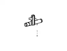 PIPE, WATER INLET 163220A030 TOYOTA / LEXUS