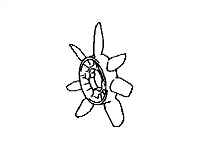 FAN 16361-50080 TOYOTA / LEXUS