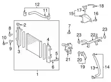 TANK, UPR 1644131350 TOYOTA / LEXUS