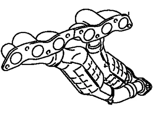MANIFOLD ASSY, 1714046080 TOYOTA / LEXUS