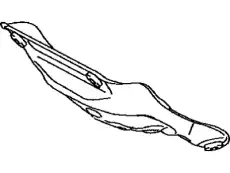 INSULATOR, EXHAUST M 1716837100 TOYOTA / LEXUS