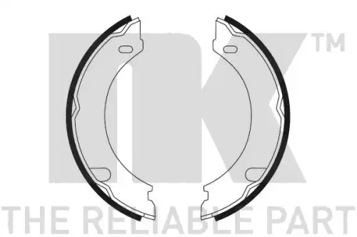 Тормозные колодки барабанные NK 2748538