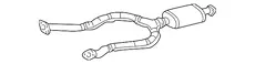 PIPE ASSY, EXHAUST, 1741050330 TOYOTA / LEXUS