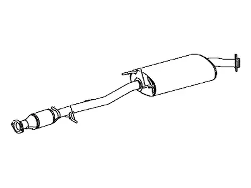 PIPE ASSY, EXHAUST, 1742031580 TOYOTA / LEXUS