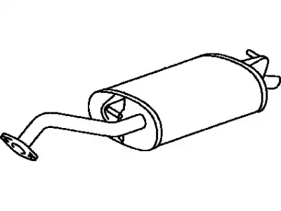 PIPE ASSY, EXHAUST 1743022470 TOYOTA / LEXUS