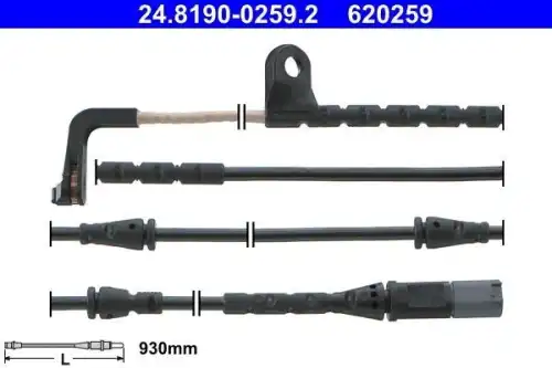 Датчик тормозных колодок ATE 24.8190-0259.2
