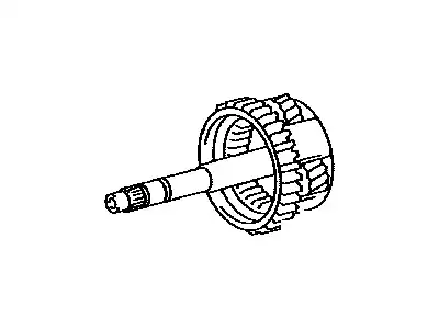 Шестерня КПП TOYOTA / LEXUS 3471028030