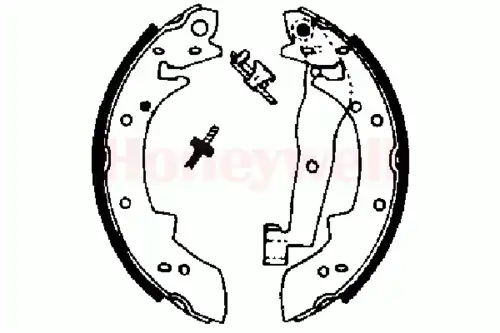 колодки бараб. торм. AR 361181S STOP