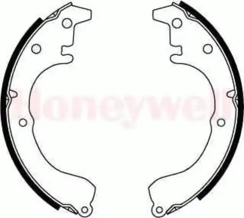 Тормозные колодки барабанные BENDIX 361250B