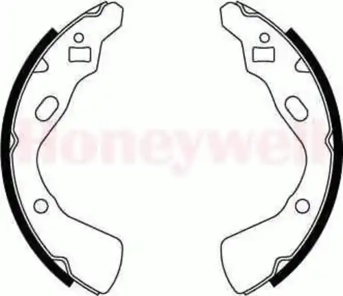 Тормозные колодки барабанные BENDIX 361529B