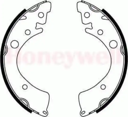 Тормозные колодки барабанные BENDIX 361605B