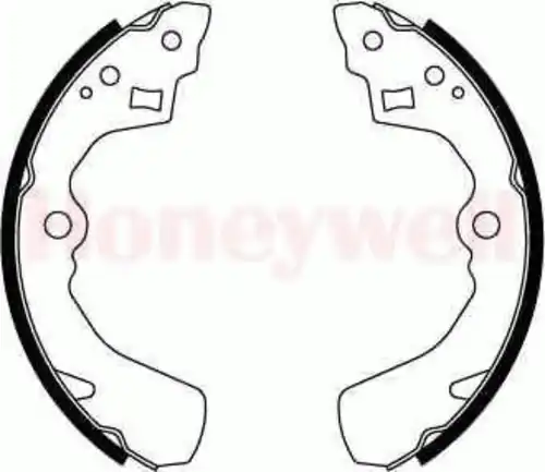 Тормозные колодки барабанные BENDIX 361841B