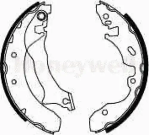 колодки бараб. торм. Ford 362288S STOP