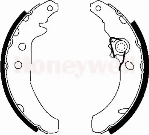 колодки бараб. торм. Ford 362300S STOP