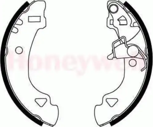 Тормозные колодки барабанные BENDIX 362313B