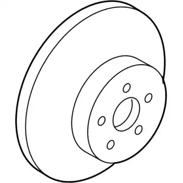 Тормозной диск TOYOTA / LEXUS 43512-48140