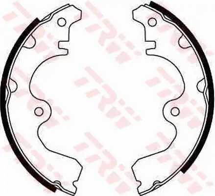 Тормозные колодки барабанные TRW GS8243