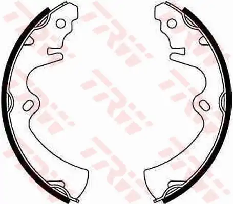 Тормозные колодки барабанные TRW GS8255