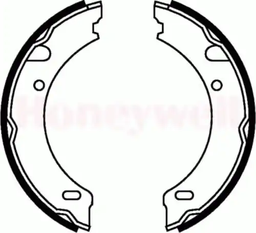 Тормозные колодки барабанные BENDIX 361929B
