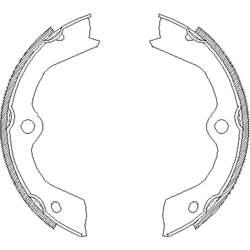 Тормозные колодки барабанные REMSA 4703.00