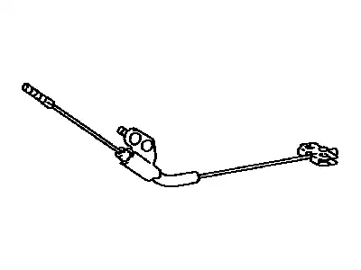 CABLE ASSY, PARKING 46410-35550 TOYOTA / LEXUS