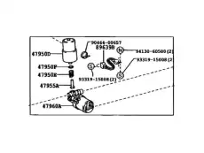 4707030060 PUMP ASSY, BRAKE TOYOTA / LEXUS