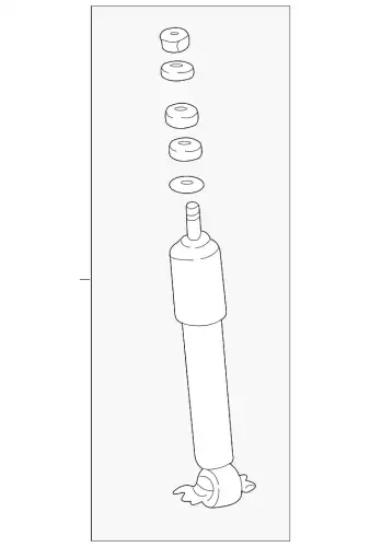 ABSORBER SET, SHOCK, 4851035H00 TOYOTA / LEXUS