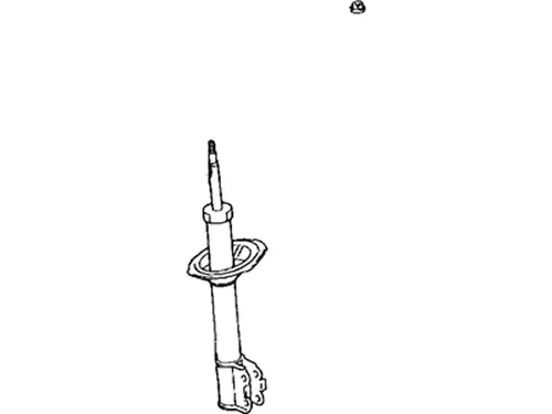 ABSORBER ASSY, 48510-80035 TOYOTA / LEXUS