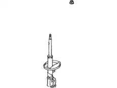 ABSORBER ASSY,SHOCK, 48510-80479 TOYOTA / LEXUS