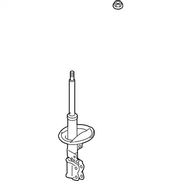 ABSORBER SET, SHOCK, 4854049516 TOYOTA / LEXUS