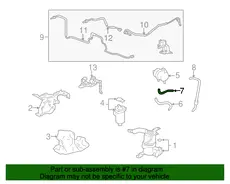 HOSE, HEIGHT CONTROL 4894360040 TOYOTA / LEXUS
